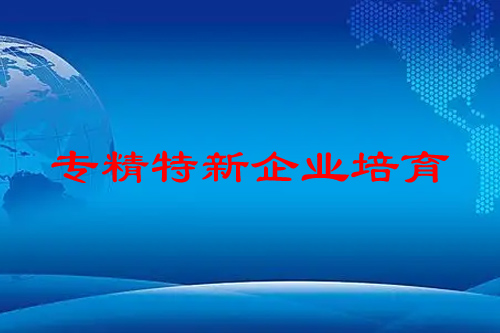 專(zhuān)精特新企業(yè)培育