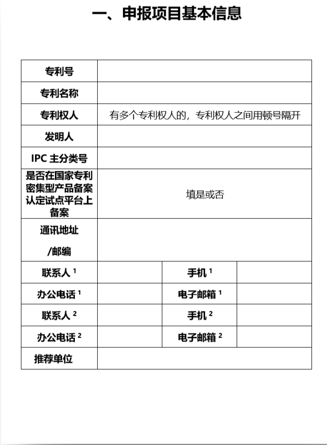 第二十四屆中國(guó)專(zhuān)利獎(jiǎng)申報(bào)特點(diǎn)說(shuō)明解析