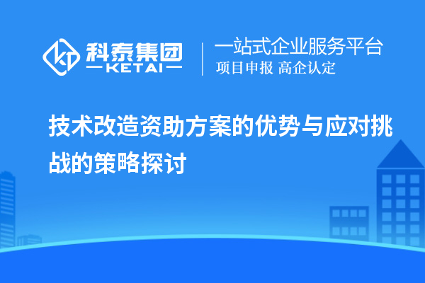 技術(shù)改造資助方案的優(yōu)勢與應(yīng)對(duì)挑戰(zhàn)的策略探討