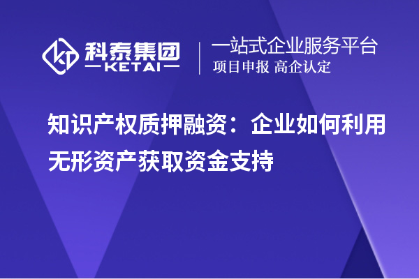 知識(shí)產(chǎn)權(quán)質(zhì)押融資：企業(yè)如何利用無(wú)形資產(chǎn)獲取資金支持