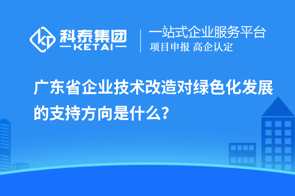 廣東省企業(yè)<a href=http://www.bxlmsc.com/fuwu/jishugaizao.html target=_blank class=infotextkey>技術(shù)改造</a>對(duì)綠色化發(fā)展的支持方向是什么？
